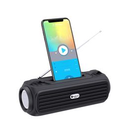 2023 Portable Belt Wireless 5.0 Bluetooth Speaker antenna 3D Stereo loudspeaker Mini FM Radio BT mobile support phone bracket NR903FM