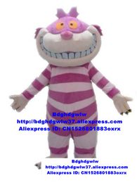 Mascot Costumes Cheshire Cat Kitten Mascot Costume Adult Cartoon Character Outfit Suit Circularise Flyer Professional Speziell Technical zx2