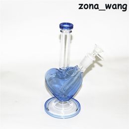 hookahs 9 inch tall glass bong oil rig water bongs Pipe ice catcher classical smoking pipes Hookah Bring bowl