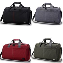 DHL Duffel Bags 20-35LWomen Oxford Small Style Large Capacity Short Travel Plain Sport Luggage Bag Outdoor Mix Color