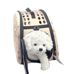 -Portador de perros Bolsa Portátil Gatos Bolso Bolsas plegables Plastic Bolsas Mascotas Suministros para cubiertas de asiento de automóvil