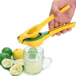 Premium Quality Metal Lemon Lime Squeezer - Manual Citrus Press Juicer 210628