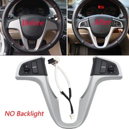 Switch steering wheel button For Hyundai VERNA SOLARIS audio volume music control