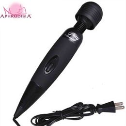 NXY Vibrators WITH BOX Multispeed Powerful Female Personal Wand MassagerFairy Mini AV Vibrator Clit Stimulation Sex Toys For Women US Plug 1119