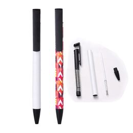 Personalized Ballpoint Pen 0.5mm Sublimation Signing Pens DIY Printable Pattern Gel Pencil Student Stationery School Gift