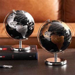 Home Decoration World Globe Figurines School Supplies Office Desk Decor Kids Gift Accessories for Living Room 211108