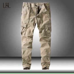 Military Tactical Pants Men SWAT Combat Trousers Men's Multi-Pocket Casual Cargo Pants Male Zipper Joggers Streetwear Sportswear H1223