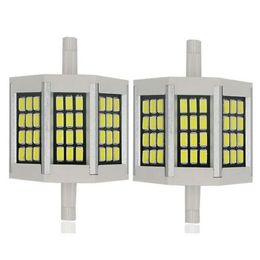 leds diode Canada - Bulbs 78 118 135 189 Mm R7S LED Diode Spotlight Bulb 220V 10W 20W 25W 30W Ampoule Floodlight SMD 5730 High Lumen No Flicker