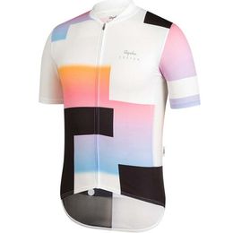 RAPHA Team Men's Cycling Jersey Road Racing Shirts MTB Bicycle Tops Quick Dry Outdoor Breathable Short Sleeves Bike Outfits Rapo Ciclismo S21040532