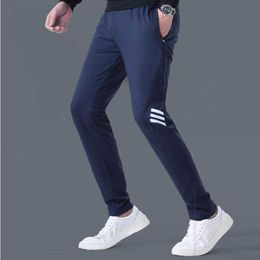 95% cotton Haren Pants Full Sportswear Solid Pants Casual Elastic Brushed Sweatpants Fitness Workout Pants Male Jogger Trousers X0723