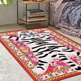 Carpets Cartoon Child Tiger Skin 3D Printing For Living Room Bedroom Large Area Rugs Mat Customised Play Crawl Floor Kids