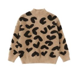 fall Kids Girl Sweater knitting Pullover Baby Winter Tops warm teenage s Autumn winter cardren Pull 211201