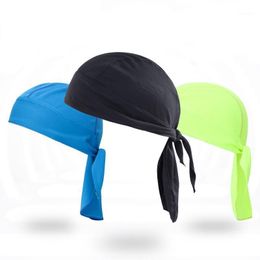 Велоспорт Caps Masks Открытый Headscarf Быстрые Сухие Летние Мужчины Женщины Бег Спортивные Шляпы Велосипед Велосипедная Крышка Пиратская Капюшона Головной Удар Шарф