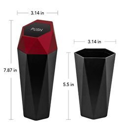 Car Accessories Mini Trash Can Auto Garbage Bin Storage Cup Other Interior301T