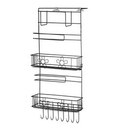 1Pcs Kitchen Refrigerator Side Grid Storage Rack Side Shelf Rack Organiser