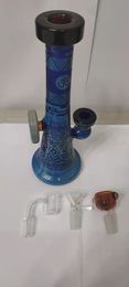 Trumpet glass pipe, hookah, oil rig pipe, ice trap classic bong