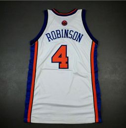 rare Basketball Jersey Men Youth women Vintage Nate Robinson 08 09 Nueva High School Size S-5XL custom any name or number