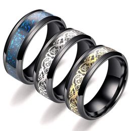 Grateful Gold and Silver Plated Stainless Steel Ring Handmade Metal Stickers Rings Jewellery