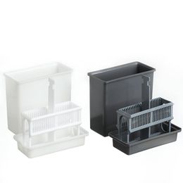 Lab Supplies 1set Plastic Staining Tank Rack Antigen Repair Box For Containing 24-Piece Glass Slide