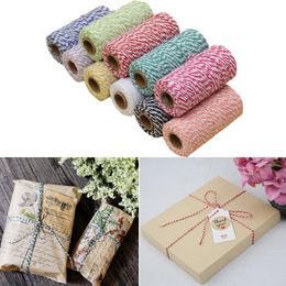 Natural Hessian Burlap Jute Twine Rope For Wedding Party Decor Ribbon Children DIY Craft Decorations Decoration