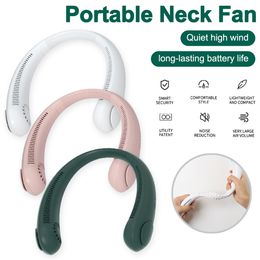 Mini USB Portable Neck FanNeck Fan With Rechargeable Battery Ultra Quiet Wind Portable Fan Pocket Cooler Air Conditioner