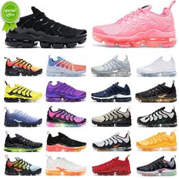 TN plus men women running shoes trainers Triple University Red Hyper Violet Lemon Lime Pure Platinum Metallic Gold Game Royal mens Outdoor