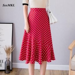 red polka dot skirt nz