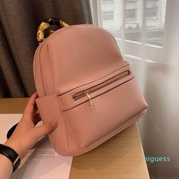 Designer- Women Colorful Backpack Bags Fashion Leather Women Handbag Shoulder Messenger Bag Travel Bag