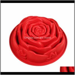 Other Festive Home & Garden3D Fondant Rose Flower Shape Moulds Baking Dish Bakeware Cookie Mould Pastry Cake Decorating Supplies Party Favours