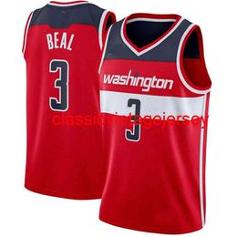 New 2021 Bradley Beal Swingman Jersey red Stitched Men Women Youth Basketball Jerseys Size XS-6XL