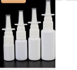 2022 NEW Wholesale- 100pcs plastic nasal spray bottle with pump sprayer