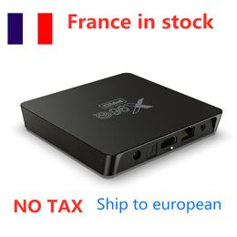 SHIP FROM France X96Q PRO Smart TV BOX Android 10.0 Allwinner H313 Quad Core TVBOX 4K UHD HDR 2.4G WIFI