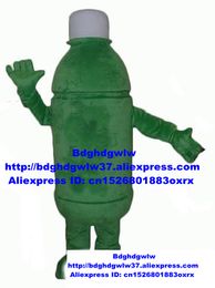 Mascot Costumes Green Mineral Water Spring Water Beverage Soft Drinks Bottle Jar Mascot Costume Adult The Public Holiday Ceremonial Event zx