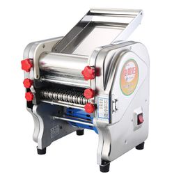 Noodle Dumpling Machine Fully Automatic Stainless Steel Electric Noodle Press Table Commercial Kneading Machine 220V Kitchen Appliances