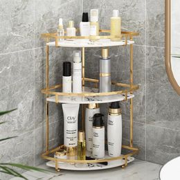 Hooks & Rails Nordic Toilet Rack Bathroom Cosmetics Table Wash Shelf Triangular Collection Corner Accessories Wall