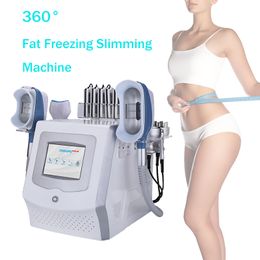 Portable cryolipolysis fat reducing machine lipolaser device vacuum body shape Cryotherapy lipo laser ultrasonic cavitation RF