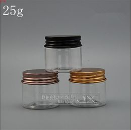 25g/ml Clesr Plastic Cream Lucifugal Bottle cream Lotion Pomade Pill Bath Salt Small Sample Empty packing Jargood qty