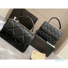 Women Luxury Designer bag Crossbady High Quality purse Genuine Leather bags Shoulder Flap Handbag with small and big