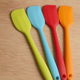 Multicolor Grade Non Stick Butter Cooking Spatula Set Cookie Pastry Scraper Cake Baking Spatula Silicone Spatula