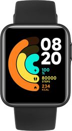 -Xiaomi Mi Watch Lite, Xiaomi Smart Watch 1.4 '' TFT ЖК-дисплей до 9 дней автономии с перезарядкой, мониторы 11 видов спорта, черный
