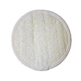 12.5cm Round Shape Natural Loofah Pads Exfoliating Bath Shower Sponge