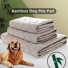 Waterproof Pet Pad Natural Premium Bed Mat For Dog Reusable Washable Leak Proof Pee Pads Puppy Chihuahua Accessories Kennels & Pens