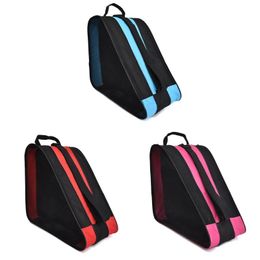 Portable Children Roller Skates Thickened Single/Double Shoulder Backpack Sports Outdoor Bags