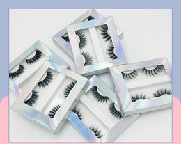 Eye MAKEUP 2 Pairs 8D False Eyelash 6 Styles Faux Mink Eyelashes Natural Look Handmade Wispy Fluffy Reusable Lashes Cruelty Free