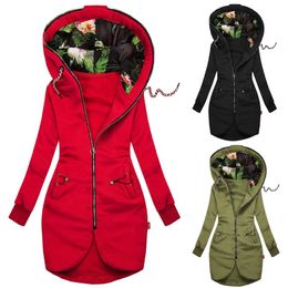 Women's Jackets Winter Jacket Women Thicken Warm Minus 40 Degrees Cotton-Padded 's Hooded Windbreaker Parka Plus Size Coats