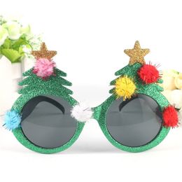 Christmas Tree Sunglasses Christmas Day Party Funny Glasses Decoration Props