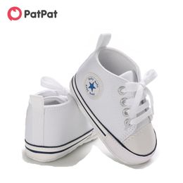 Spring and Autumn Baby Toddler Casual Solid Stars Decor Canvas Shoes (Various colors) 210528