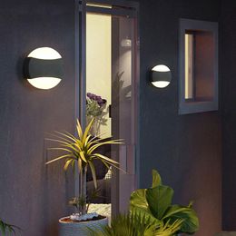 Wall Lamps Modern Household Led Lamp Waterproof Outdoor Indoor Staircase Bathroom Porch Garden