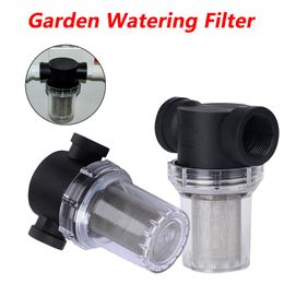Watering Equipments Garden Filter 1/2'' 3/4'' 1'' Plastic Irrigation System Impurity Prefilter Aquaculture Household Water Pipe