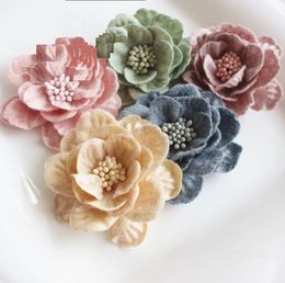 Flower size : 2.36 inch (6.0cm) all of them have huge stock just choose the colors you want for them is ok thanks again